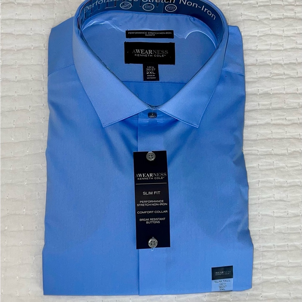 Brand New Kenneth Cole long sleeve Men's Shirt